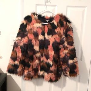 Urban outfitter faux fur coat
